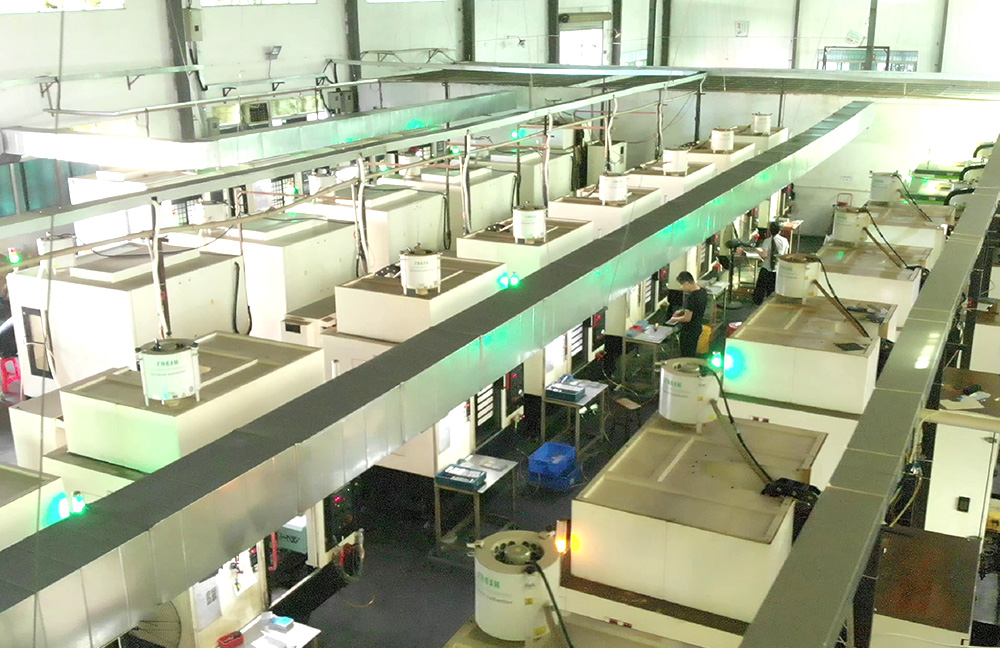 陽昶精密制造CNC車間