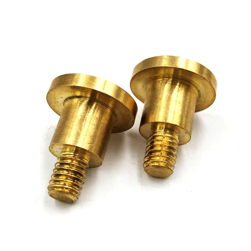 非標黃銅平頭內六角臺階螺絲