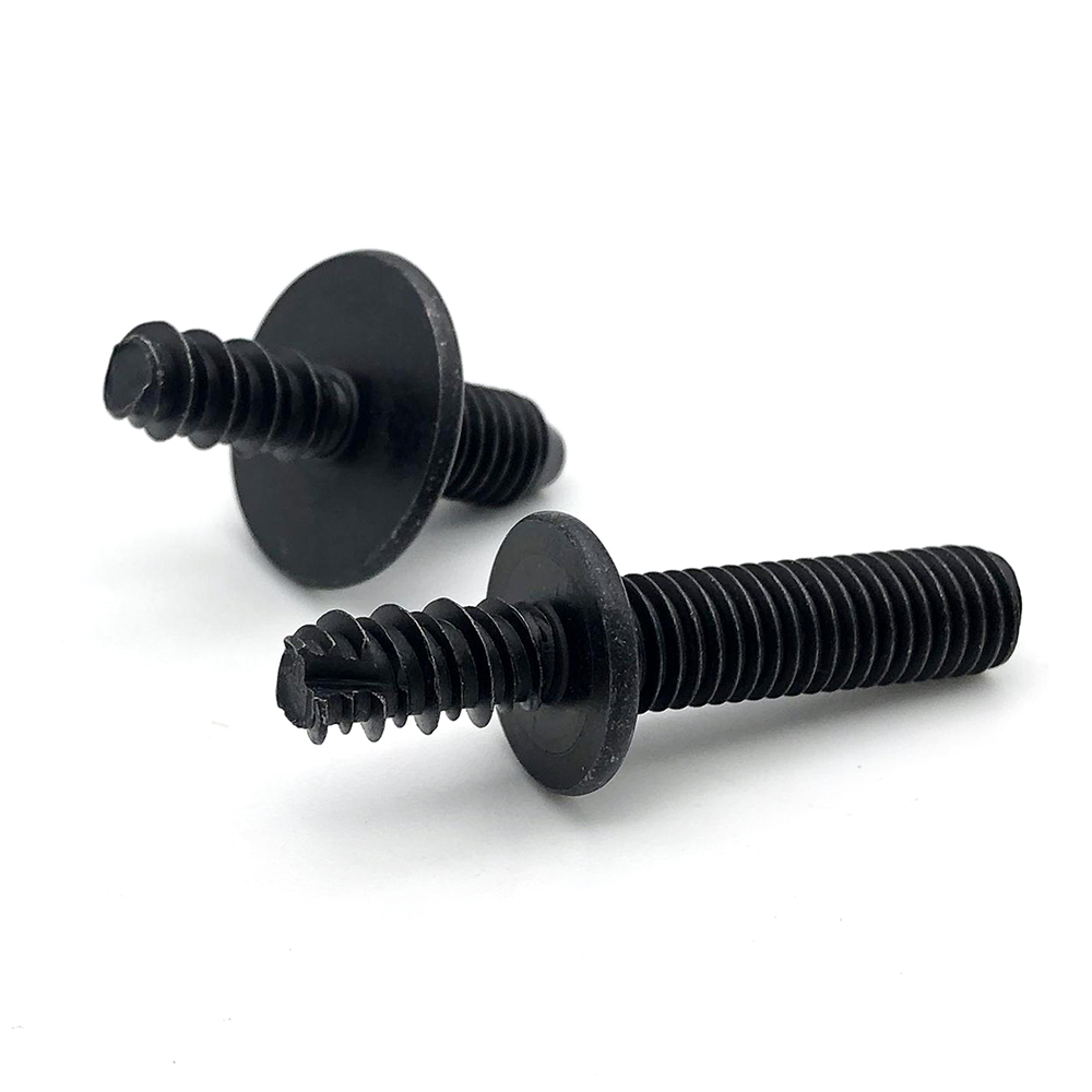 非標定制發黑雙頭螺栓汽車車燈雙牙螺絲