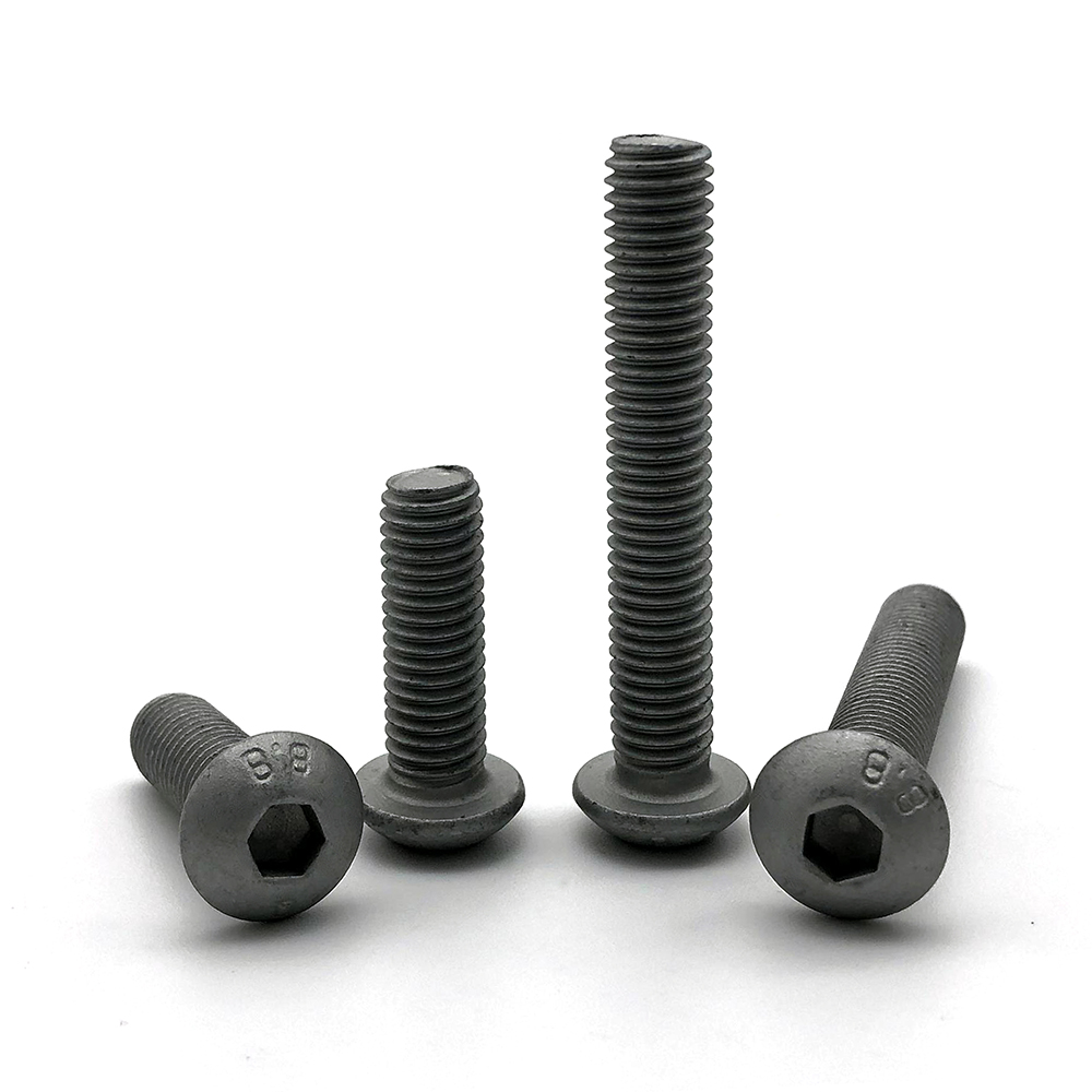 內六角螺栓8.8級螺釘達克羅高強度盤頭內六角螺絲