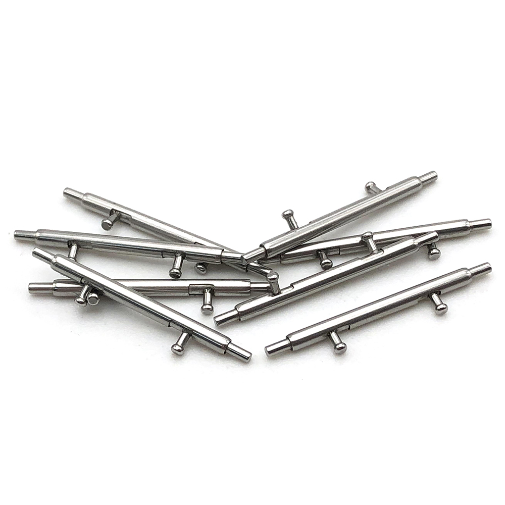 非標生耳 不銹鋼手表配件 全鋼快拆開關(guān)生耳 彈簧數(shù)碼表帶連接軸