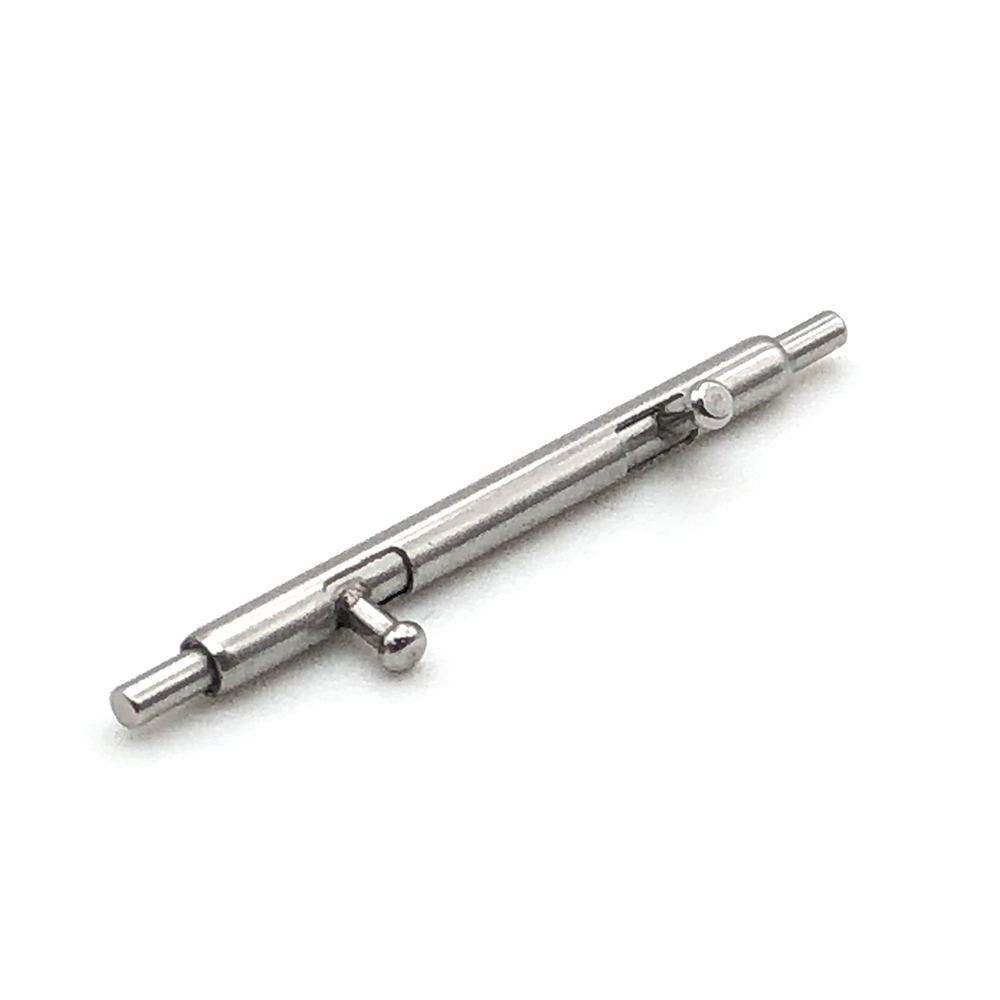 非標生耳 不銹鋼手表配件 全鋼快拆開關(guān)生耳 彈簧數(shù)碼表帶連接軸