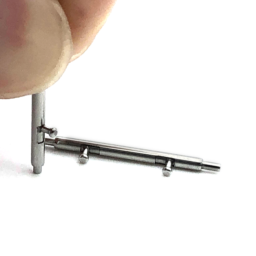 非標生耳 不銹鋼手表配件 全鋼快拆開關(guān)生耳 彈簧數(shù)碼表帶連接軸