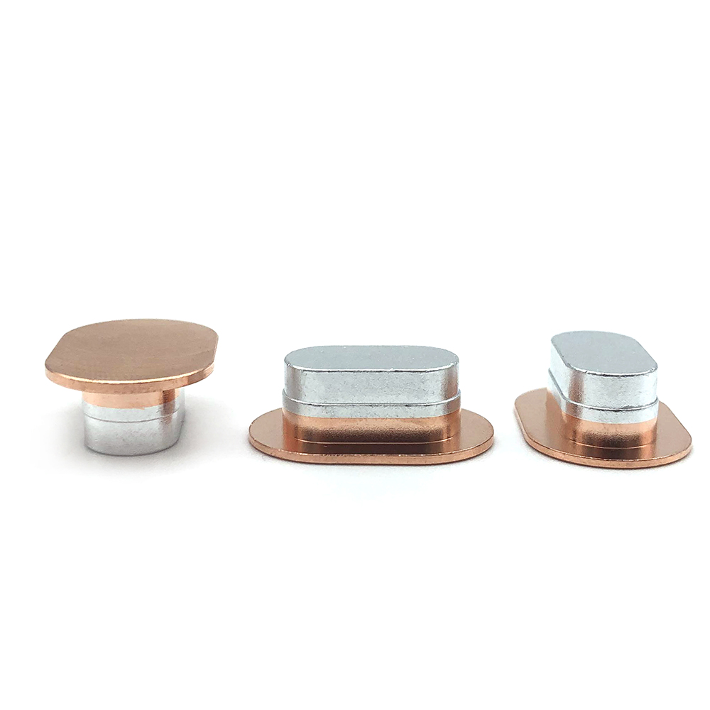 鋁銅復合電極柱  銅鋁非標件 汽車非標件 新能源汽車電池連接件 電池配件 CNC定制件