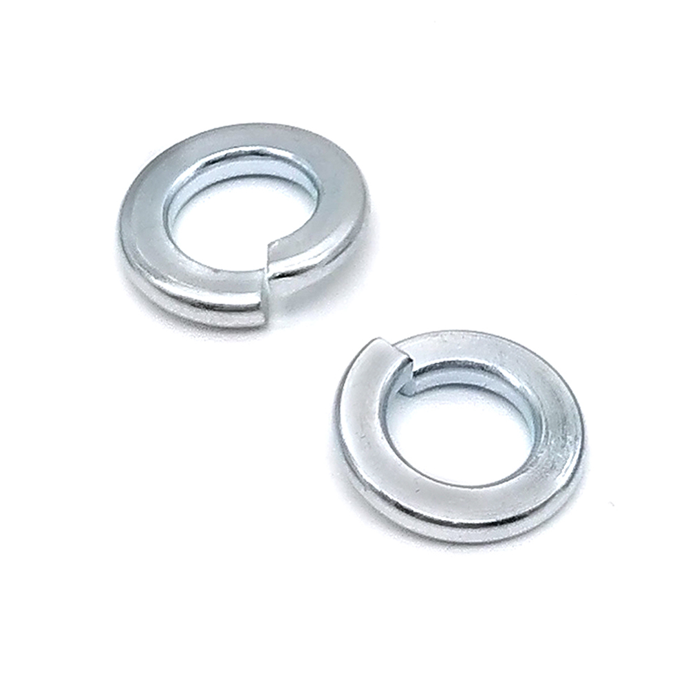 電鍍藍白鋅彈墊片彈簧墊圈GB93介墊彈開口墊圈3mm至36