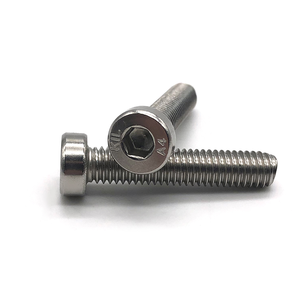 工廠生產法鈦螺絲 杯頭螺絲 內六角螺絲釘 不銹鋼螺絲 定制非標螺絲