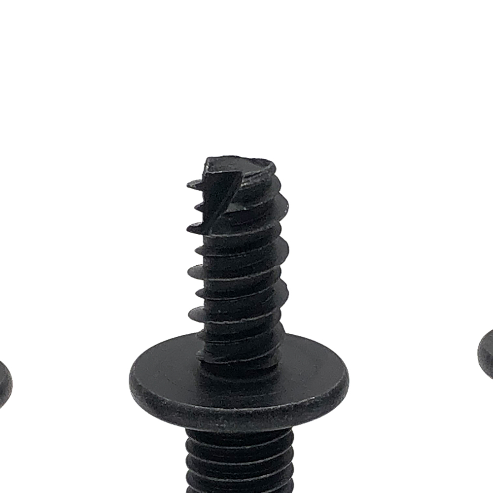 廠家生產雙頭牙螺絲 雙頭螺絲 雙頭螺絲 發黑 黑鋅螺絲 車燈螺絲 汽車螺絲 定制非標螺絲