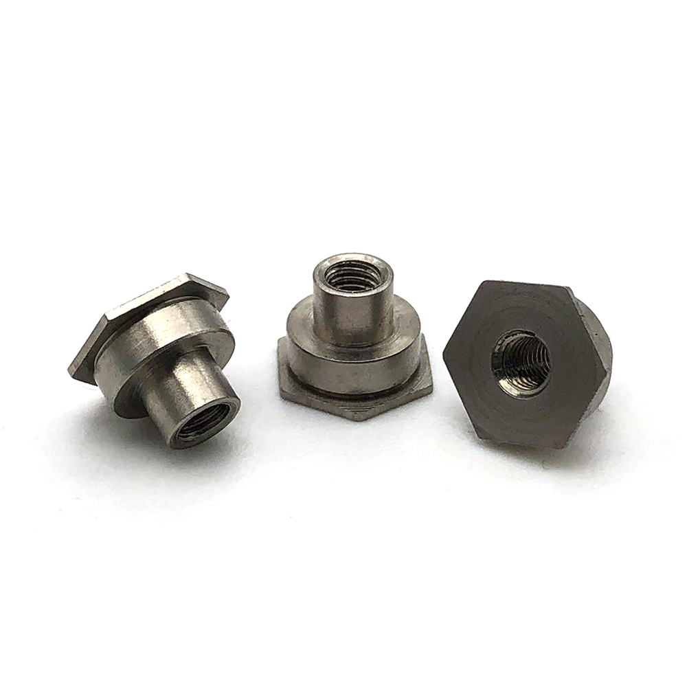 廠家直銷異形鈦螺母 數控車床加工制造鈦合金螺母 異形六角螺母