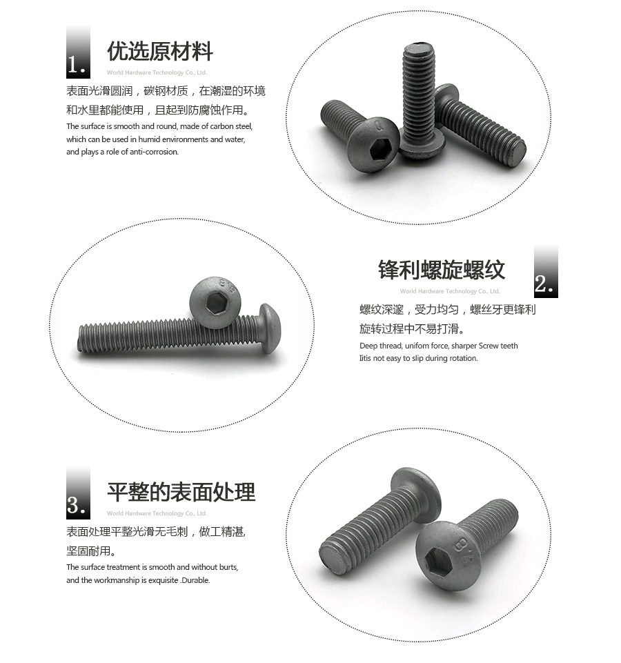 達克羅內六角螺絲 達克羅內六角螺絲